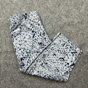 Lululemon Retreat Yogi Crop Women's Size 4 Star Crushed Silver Fox Deep Navy